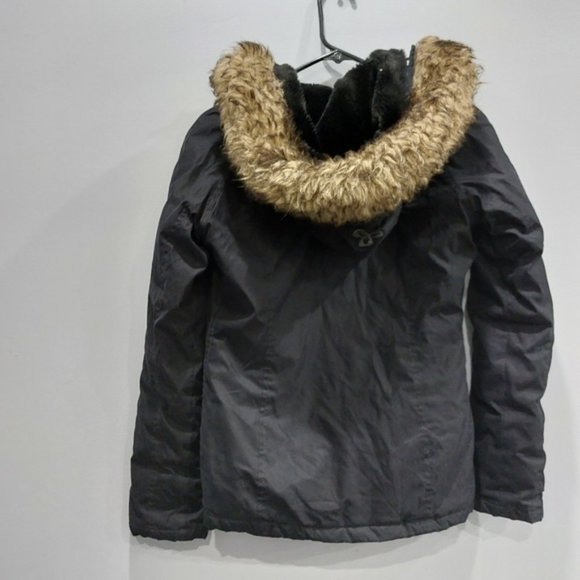 Aritzia TNA Black Vail Parka Size XS - Picture 7 of 8